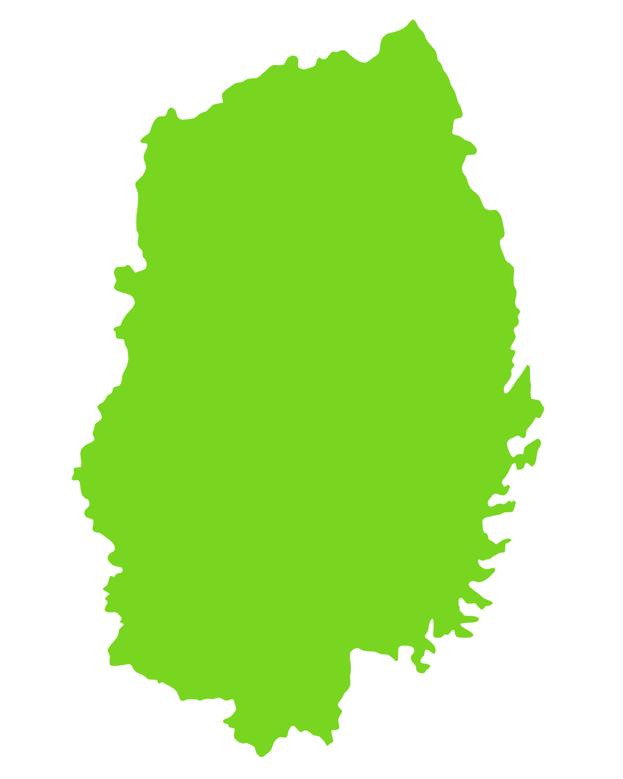 岩手県のイラスト